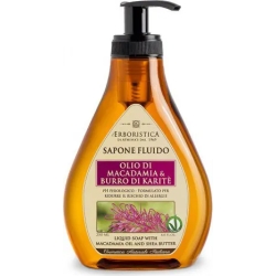 sapone fluido con olio di macadamia e burro di karite' 250 ml