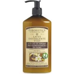 latte detergente all'olio di argan e alfaidrossiacidi dei fiori 300 ml