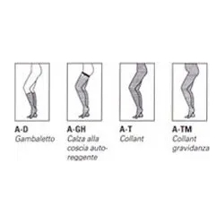 legline 20 gambaletto a-d nero taglia m