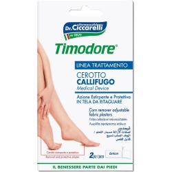 Timodore - 2 Cerotti Callifughi In Tela Da Ritagliare 6x4 cm