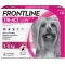 FRONTLINE tri act antiparassitario 3 pipette da 0,5ML per cani di taglia piccola 2-5 KG