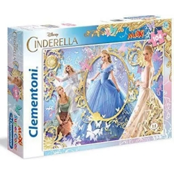 puzzle maxi formato 104 pezzi cinderella 23686