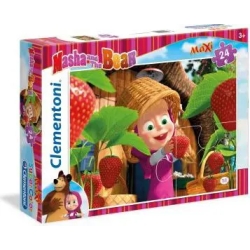 puzzle maxi formato 24 pezzi masha e orso 24034