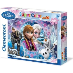 puzzle maxi formato 104 pezzi frozen 23662