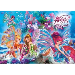 puzzle maxi formato 104 pezzi winx 23677