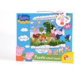peppa pig puzzle velvet touch Il mondo fantastico di Peppa
