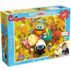 maxi puzzle double face 60 pezzi calimero 46591