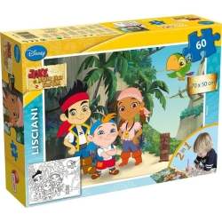 maxi puzzle double face 60 pezzi jake 46584