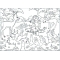 maxi puzzle double face 60 pezzi  biancaneve 46577