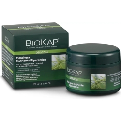 biokap maschera nutriente riparatrice  per capelli secchi