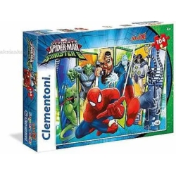 puzzle maxi formato 104 pezzi  spiderman ultimate