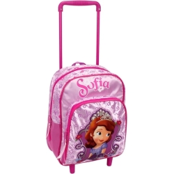 princess sofia - zaino scuola trolley 29 cm