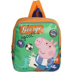 zaino asilo con personaggio george gool blu