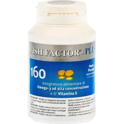 Fish-Factor Plus 160 perle piccole - Integratore di Omega 3