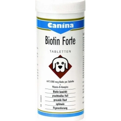 canina biotin forte 30 tavolette - per la cura del pelo e della cute