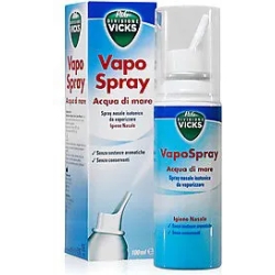 Vicks vapo spray acqua di mare soluzione nasale isotonica per l' igiene nasale 100 ml
