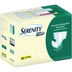 Serenity pannolone mutandina soft dry extra comfort tg.m 15 pannoloni