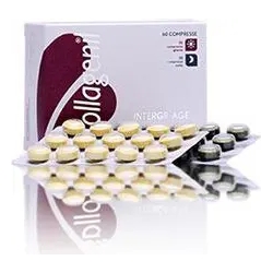 collagenil 30 compresse verdi + 30 compresse gialle - integratore ad azione anti-age
