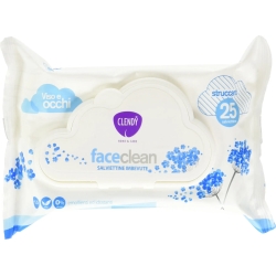 Clendy Face Clean - 30 Salviette Struccanti
