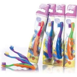 Clendy spazzolino da denti baby fantino testina arrotondata