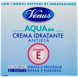 VENUS Aqua 24 Crema - Idratazione Profonda Con Vitamina E Antietà 50 ml