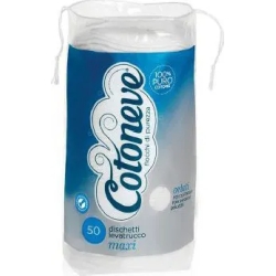 Dischetti Levatrucco Maxi Tondi - 50 dischetti 100% cotone