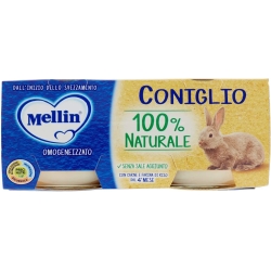 omogeneizzato coniglio 80g x 2 vasetti
