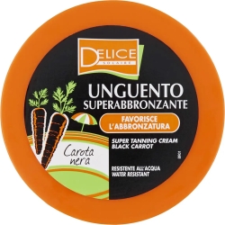 Delice - unguento superabbronzante carota nera 150 ml