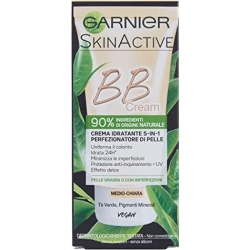 Garnier BB Crema Idratante 5 In 1 - Perfezionatoore Di Pelle 50 ml - Medio Chiara