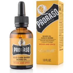 PRORASO Wood And Spice - Olio Cura Barba 30 ml