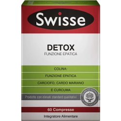 Swisse Detox 60 Compresse - Integratore per la Funzione Epatica