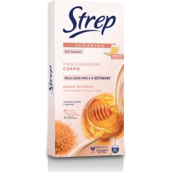 Sugaring - 20 Strisce Depilatorie Corpo Allo Zucchero