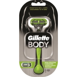 GILLETTE body rasoio per il corpo maschile
