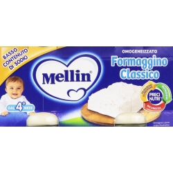 omogeneizzato gusto formaggino classico 2 vasetti da 80 g