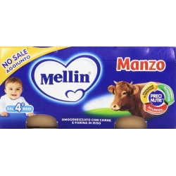 omogeneizzato gusto manzo 2 vasetti da 80 g