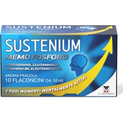 sustenium memo fosforo 10 flaconcini - Integratore Per Affaticamento Fisico-Mentale