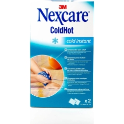 Nexcare Ghiaccio istantaneo ColdHot Cold Instant - 2 Buste Da 150 mm x 180 mm