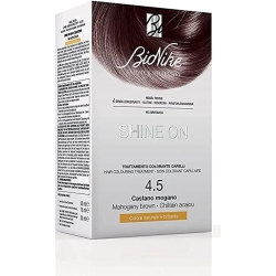 Bionike shine on trattamento colorante capelli castano mogano 4.5