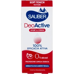 Sauber Deoactive 72h - Deodorante Crema 30 ml