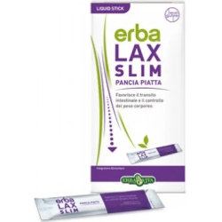 Erba Vita Erbalax Slim Pancia Piatta - Per transito intestinale e controllo del peso 12 bustine stick pack