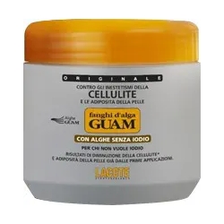 Guam fanghi d'alga trattamento anticellulite con alghe senza iodio 500 g