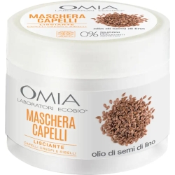 maschera capelli biologica ai semi di lino  250 ml