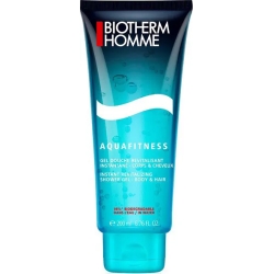 BIOTHERM Homme Aquafitness - Gel Doccia Rivitalizzante Per Corpo E Capelli 200 ml