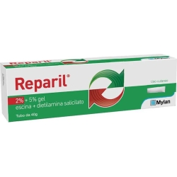 reparil C.M. 2% + 5% Gel - trattamento traumi minori 40 g