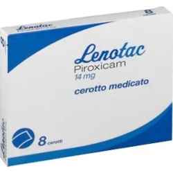 Lenotac 8 Cerotti Medicati 14 mg - Dolori Articolari