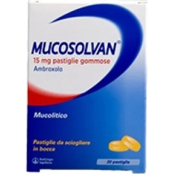 Mucosolvan 15 mg - Mucolitico 20 pastiglie gommose
