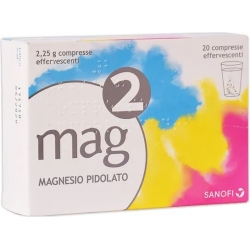mag 2 2,25 g  20 compresse effervescenti - carenza di magnesio