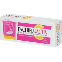 Tachipirinaflu Adulti 500 mg + 200 mg 12 compresse effervescenti - Analgesico antipiretico con vitamina C