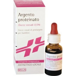 Argento Proteinato Sella 0,5% - Decongestionante Gocce 10 ml