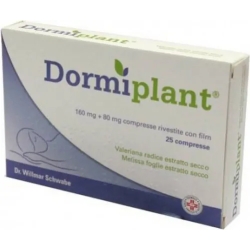 Dormiplant 160 mg + 80 mg - Favorisce Il Riposo Notturno 25 Compresse Rivestite